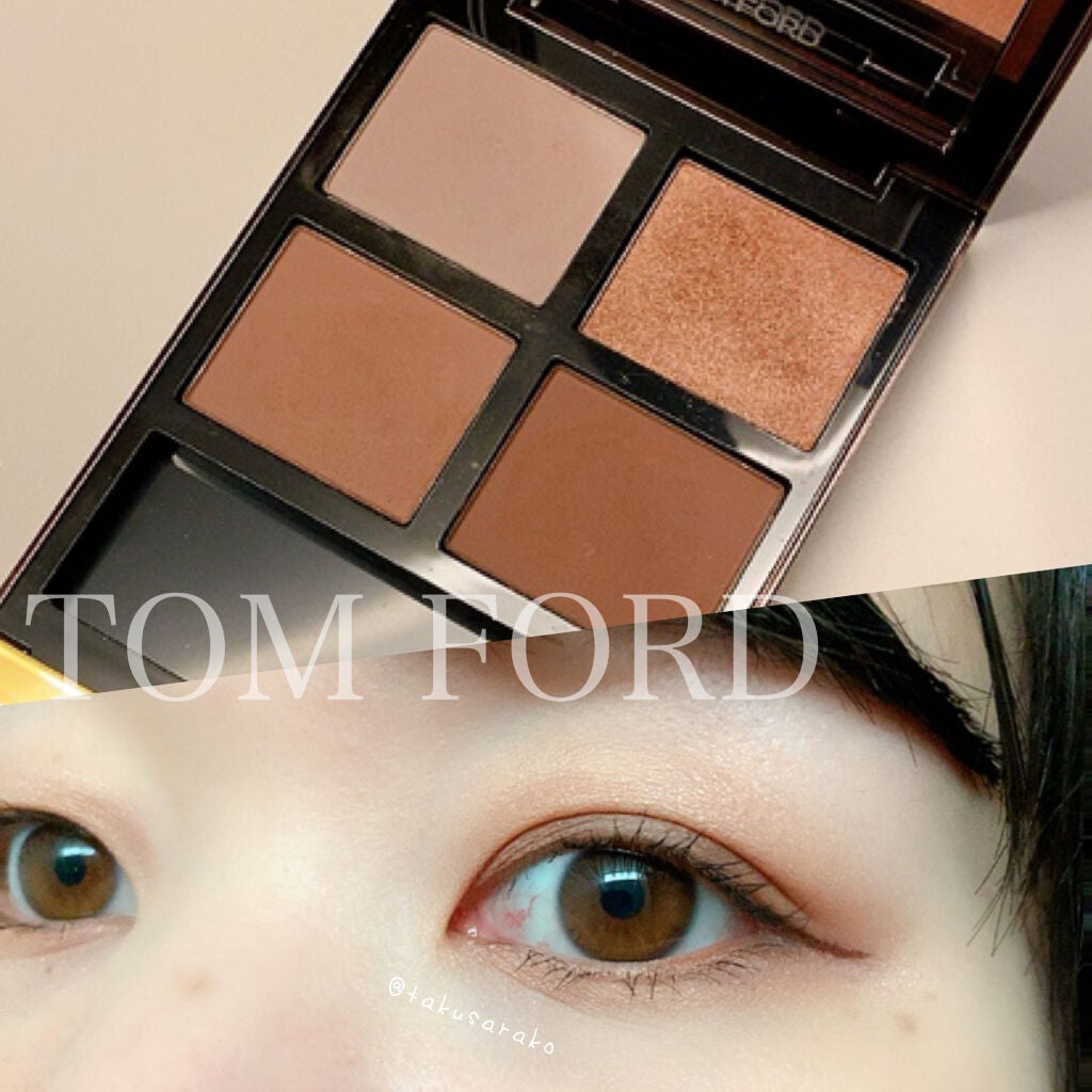アイ カラー クォード/TOM FORD BEAUTY/アイシャドウパレットを使ったクチコミ(1枚目)