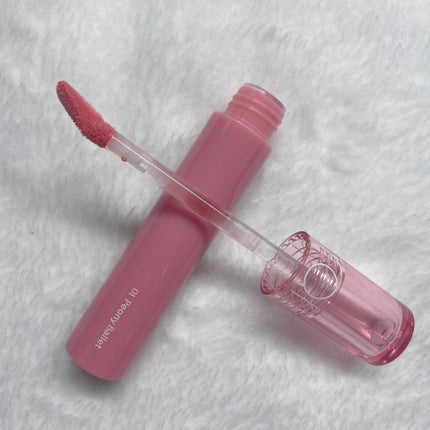 グラスティングカラーグロス/rom&nd/リップグロスを使ったクチコミ(4枚目)