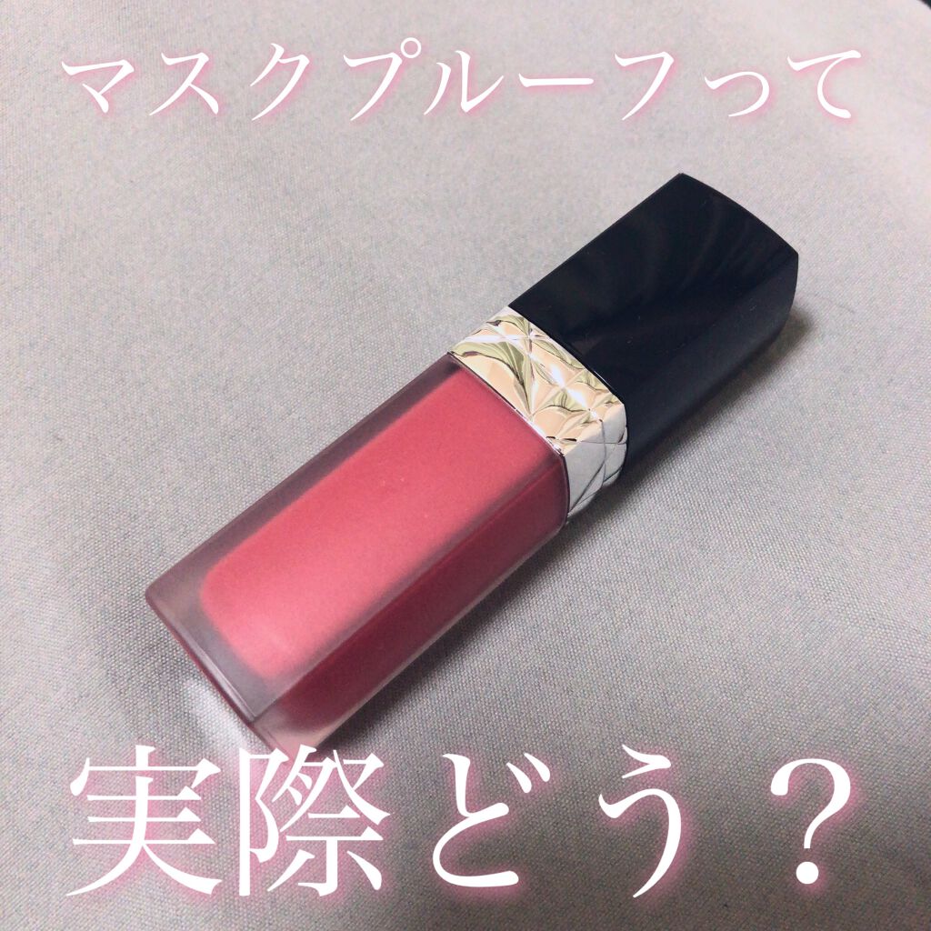 ルージュ ディオール フォーエヴァー リキッド/Dior/口紅を使ったクチコミ(1枚目)