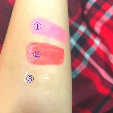 ディアダーリン ウォータージェルティント (アイスティント)/ETUDE/口紅を使ったクチコミ(2枚目)