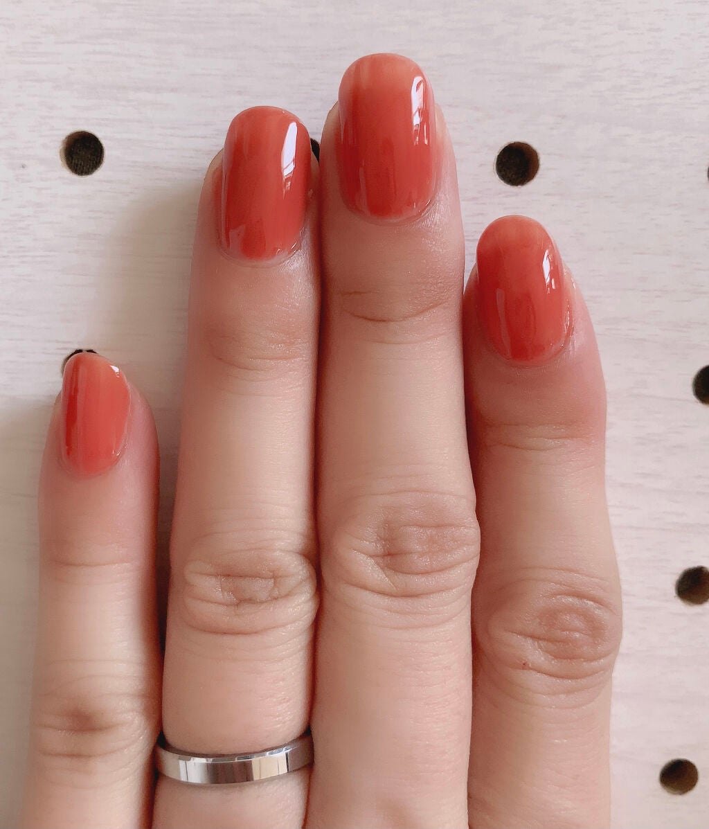 グロッシーコート/スキューズミー/オールインワンネイルを使ったクチコミ(3枚目)