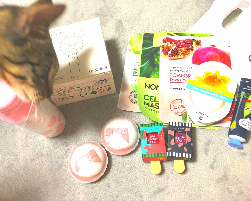 ディアダーリン ウォータージェルティント (アイスティント)/ETUDE/口紅を使ったクチコミ(2枚目)