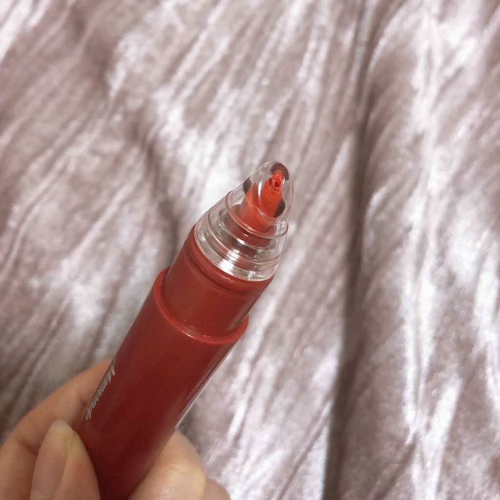 クリーミーティント スクウィーズリップ/Mamonde/リップティントを使ったクチコミ（2枚目）