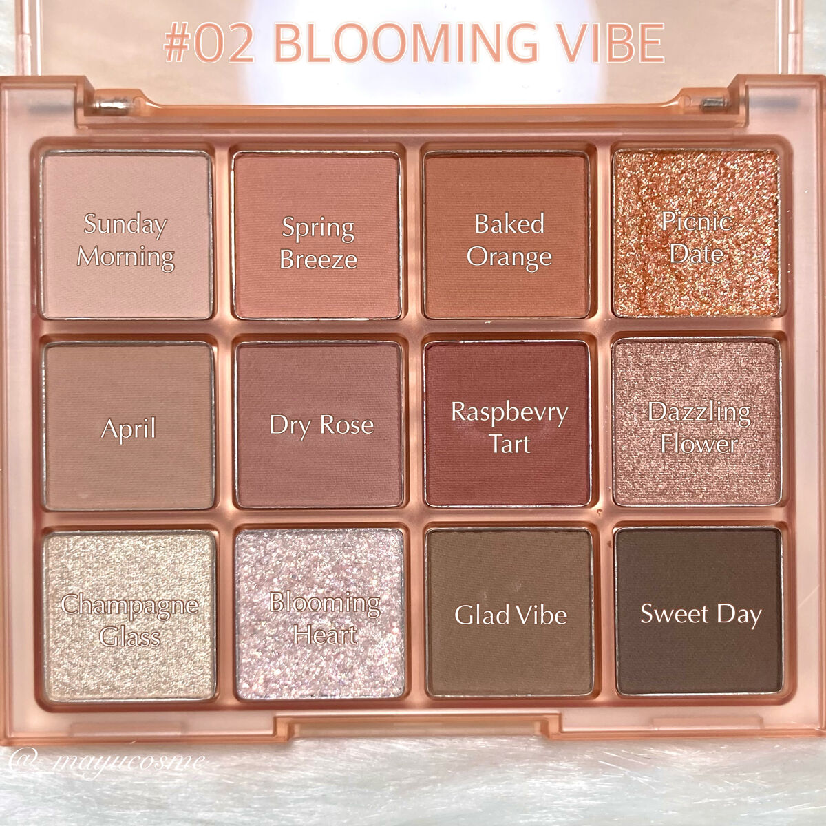 ホーリーモリーレイヤーパレット/HAKIT/アイシャドウパレットを使ったクチコミ（2枚目）