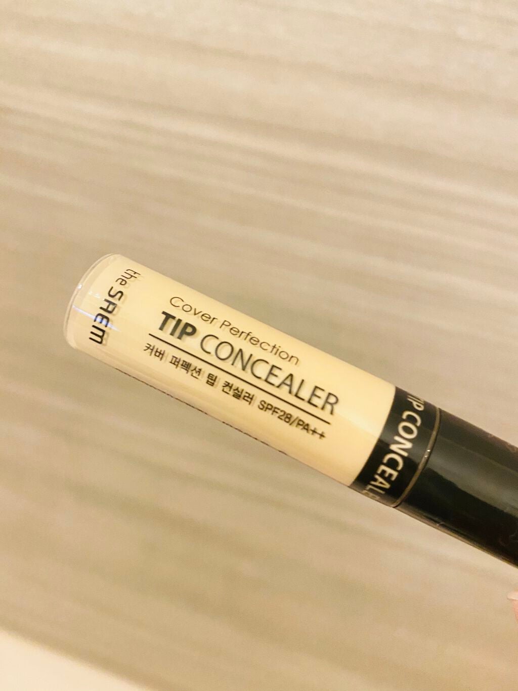 カバーパーフェクション チップコンシーラー/the SAEM/リキッドコンシーラーを使ったクチコミ(1枚目)