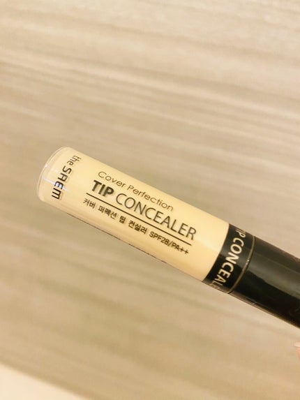 カバーパーフェクション チップコンシーラー/the SAEM/リキッドコンシーラーを使ったクチコミ(1枚目)