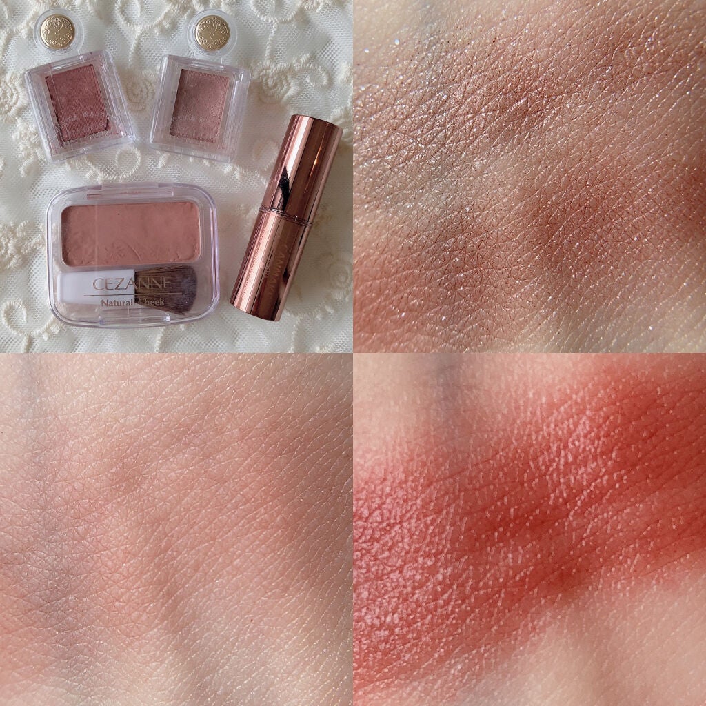 グロウフルールチークス/キャンメイク/パウダーチークを使ったクチコミ(3枚目)