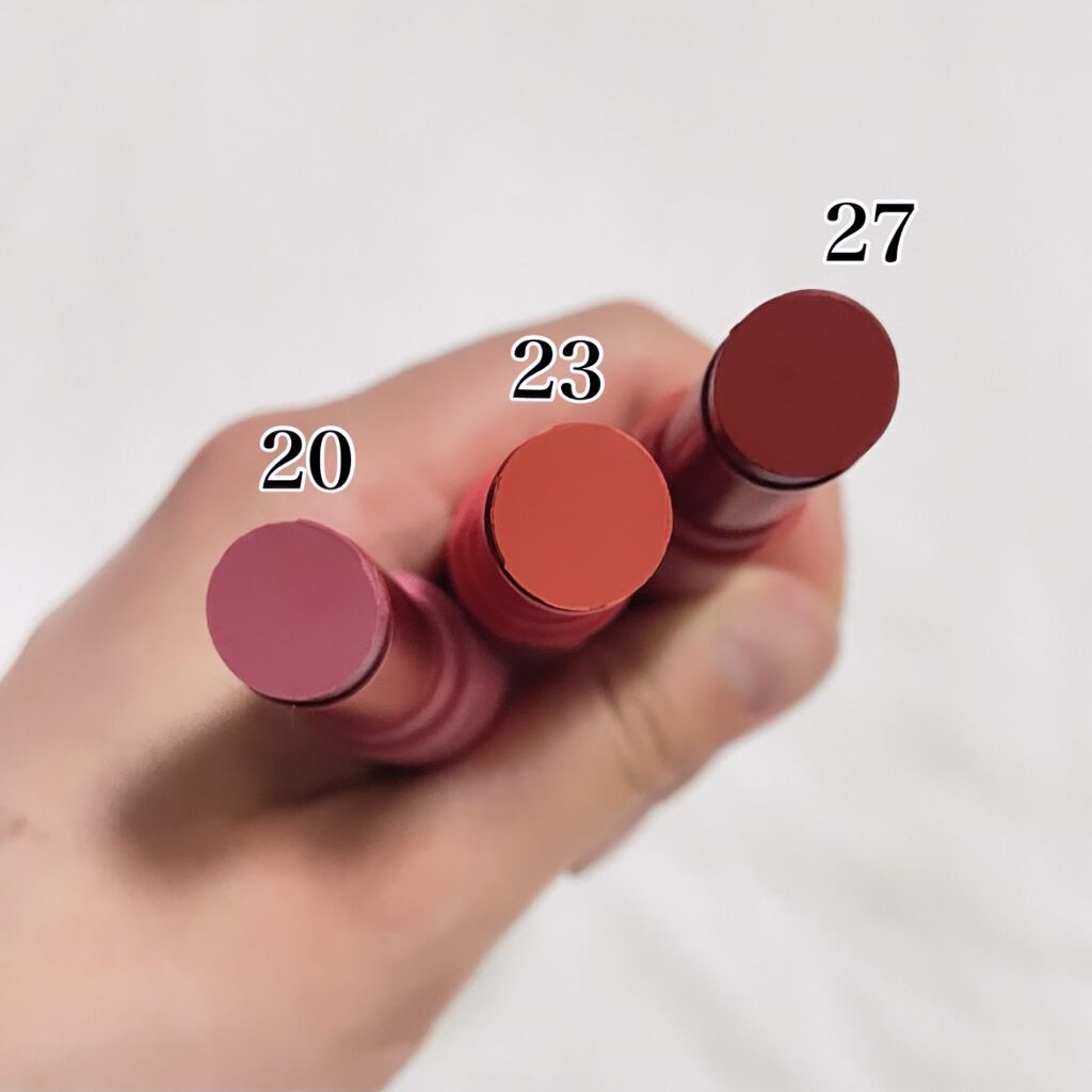 マッド マット リップ 20 PINKISM/CLIO/口紅を使ったクチコミ（2枚目）