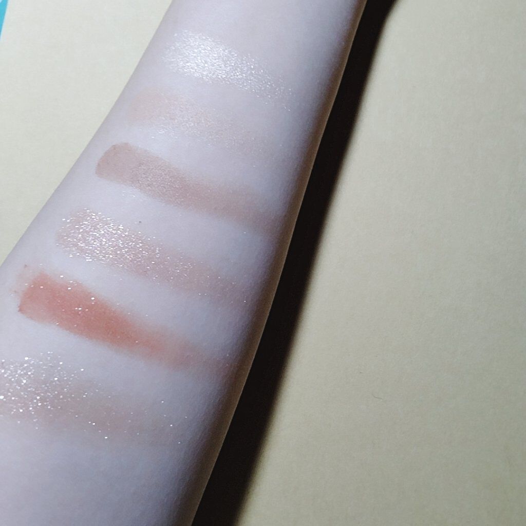 クォーツ 9色アイシャドウパレット(ドリームランドアイシャドウ)/ZEESEA/アイシャドウパレットを使ったクチコミ（2枚目）