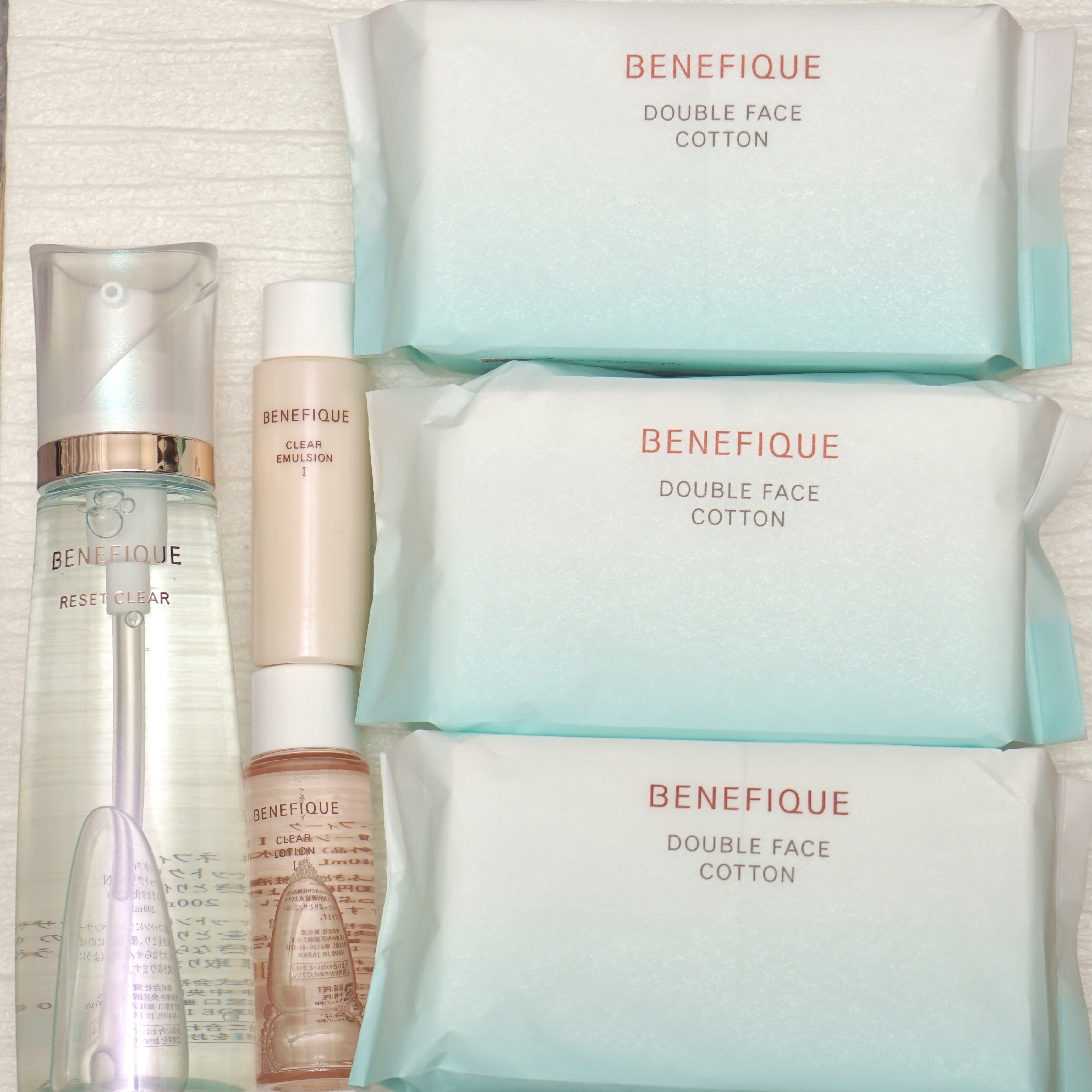 リセットクリア　スターターセットⅠ/BENEFIQUE/トライアルキットを使ったクチコミ（3枚目）