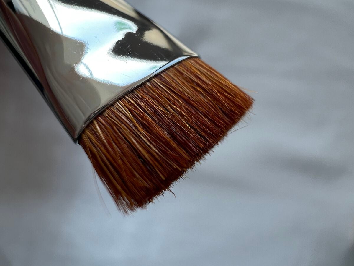 平行眉ブラシ 熊野筆/WHOMEE/メイクブラシを使ったクチコミ(4枚目)