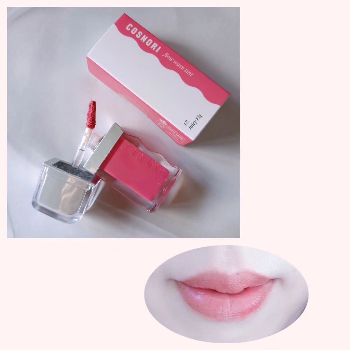 フローウェーブティント/COSNORI/リップティントを使ったクチコミ(4枚目)