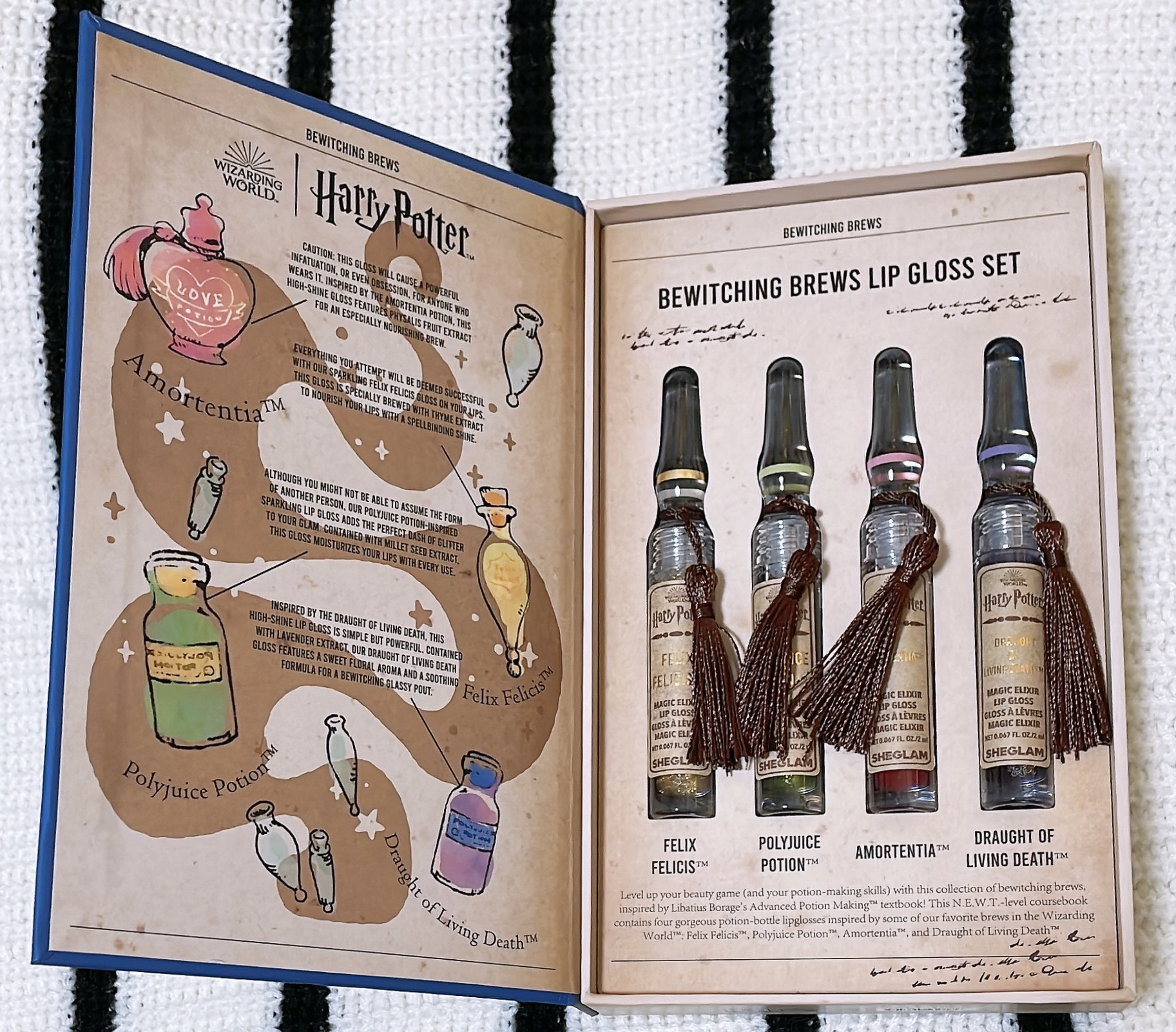 魅惑のブリューリップグロスセット/SHEGLAM/リップグロスを使ったクチコミ（3枚目）