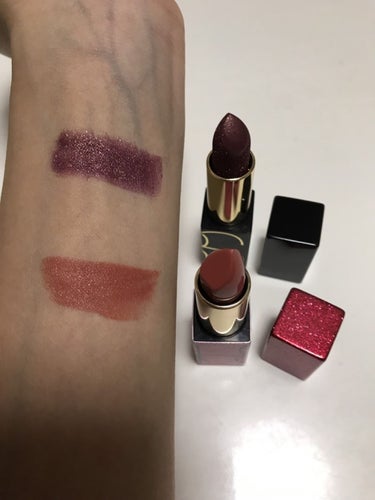 オーディシャスリップスティック 限定/NARS/口紅を使ったクチコミ（2枚目）