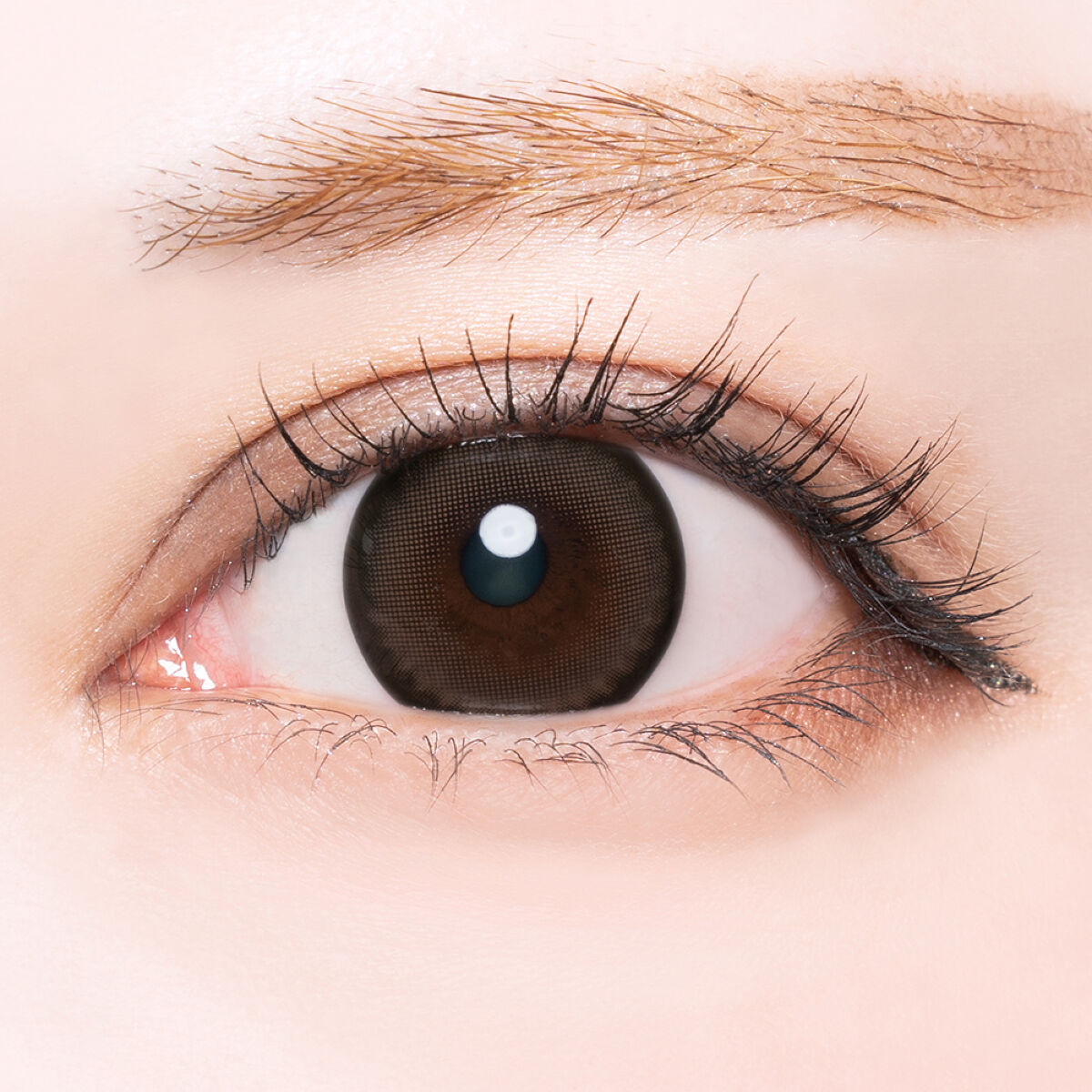 DopeWink 1month ラウンドブラウン