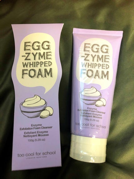 エッグザイム ホイップフォーム/too cool for school/洗顔フォームを使ったクチコミ(1枚目)