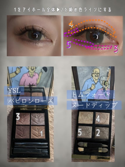 アイ カラー クォード/TOM FORD BEAUTY/アイシャドウパレットを使ったクチコミ(3枚目)