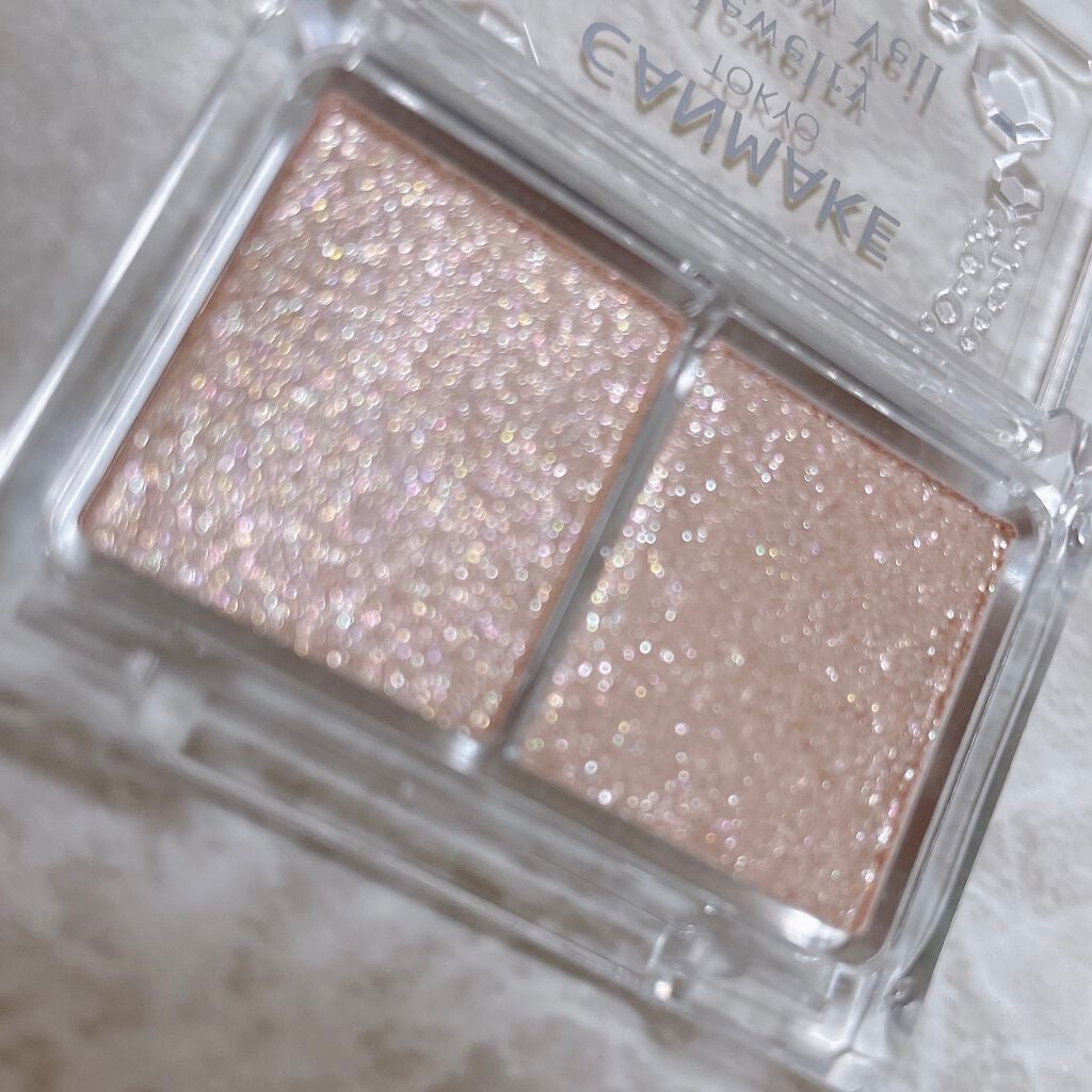 ジュエリーシャドウベール/キャンメイク/アイシャドウパレットを使ったクチコミ(4枚目)