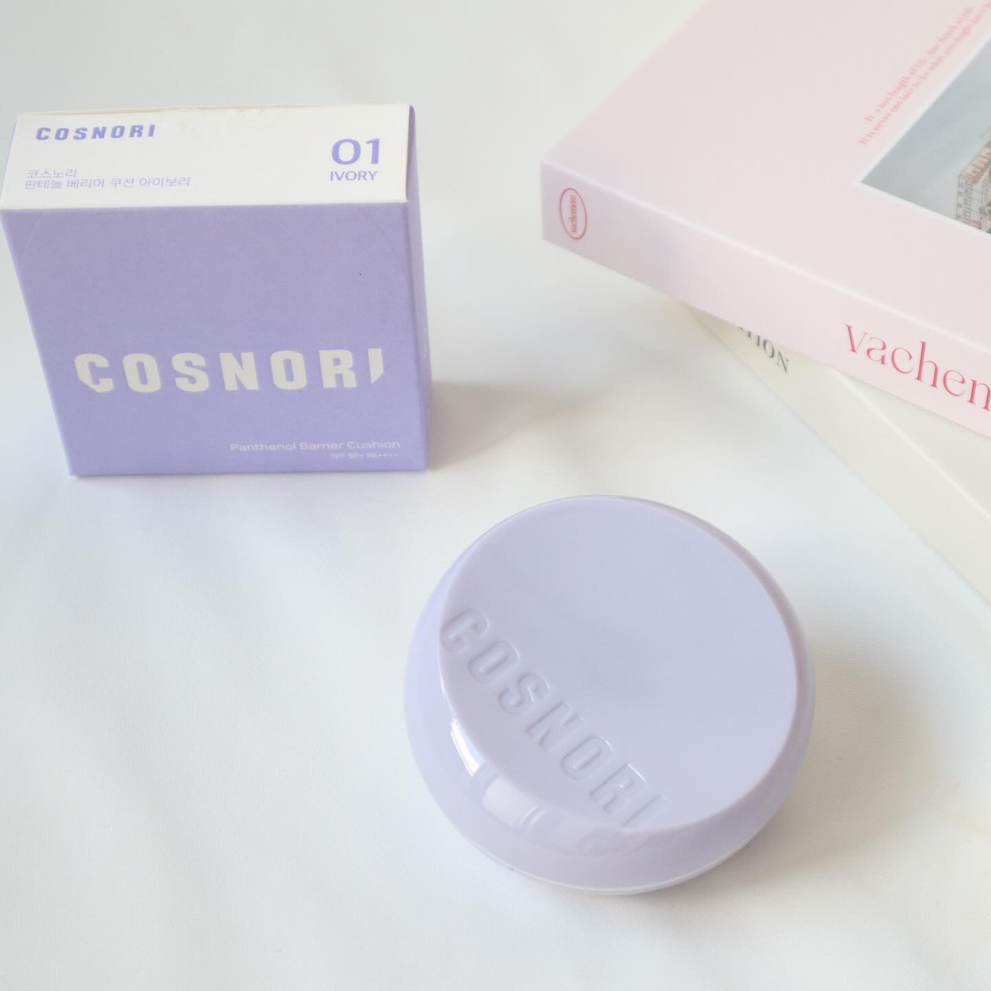 パンテノールバリアクッション/COSNORI/クッションファンデーションを使ったクチコミ（1枚目）