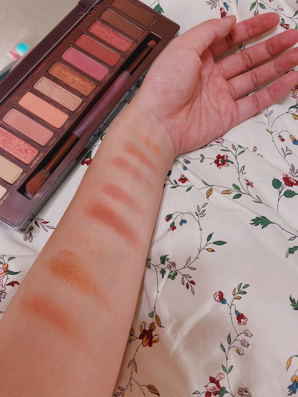 NAKED cherry/アーバンディケイ/アイシャドウパレットを使ったクチコミ（2枚目）