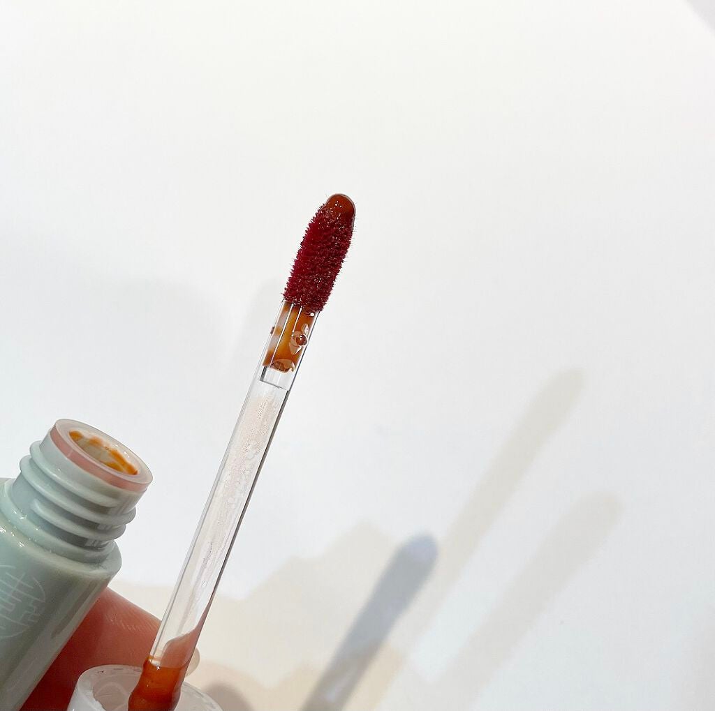 グラスティングウォーターティント 韓服エディション/rom&nd/リップティントを使ったクチコミ(3枚目)