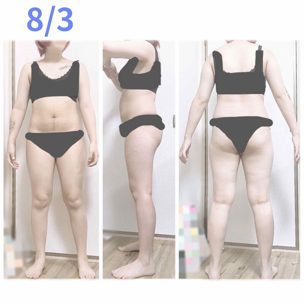 ちくわ on LIPS 「途中経過です!ダイエット開始宣言してから1ヶ月、鎖骨が見えてき..」(1枚目)