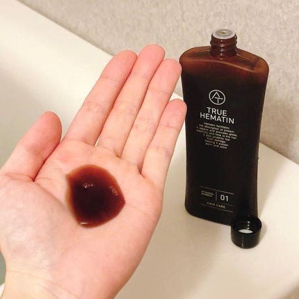 トゥルーヘマチン/AT(アット)/洗い流すヘアトリートメントを使ったクチコミ(3枚目)