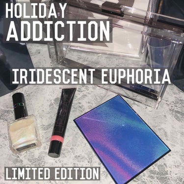 🎩ADDICTION🎩

IRIDESCENT EUPHORIA
(イリディセント　ユーフォリア)
¥8800(税抜)

ニューヨークのファッションブランド
’AREA‘とコラボ商品で
アイシャドウパレ