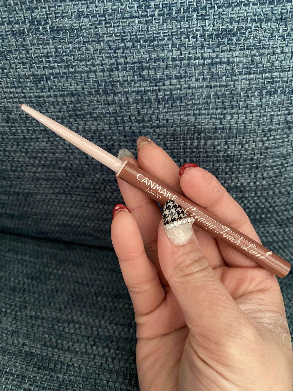 クリーミータッチライナー/キャンメイク/ジェルアイライナーを使ったクチコミ（3枚目）