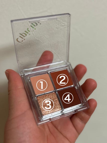 ドレッシーシャドウR/CipiCipi/アイシャドウパレットを使ったクチコミ(3枚目)