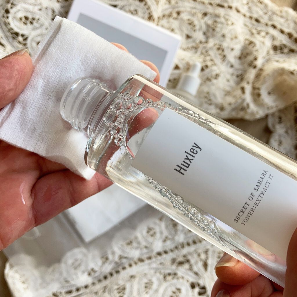 トナー;エクストラクトイット/Huxley/化粧水を使ったクチコミ(3枚目)