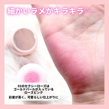 ホープガール3Dパウダーブラッシャー/Hope Girl/パウダーチークを使ったクチコミ(4枚目)