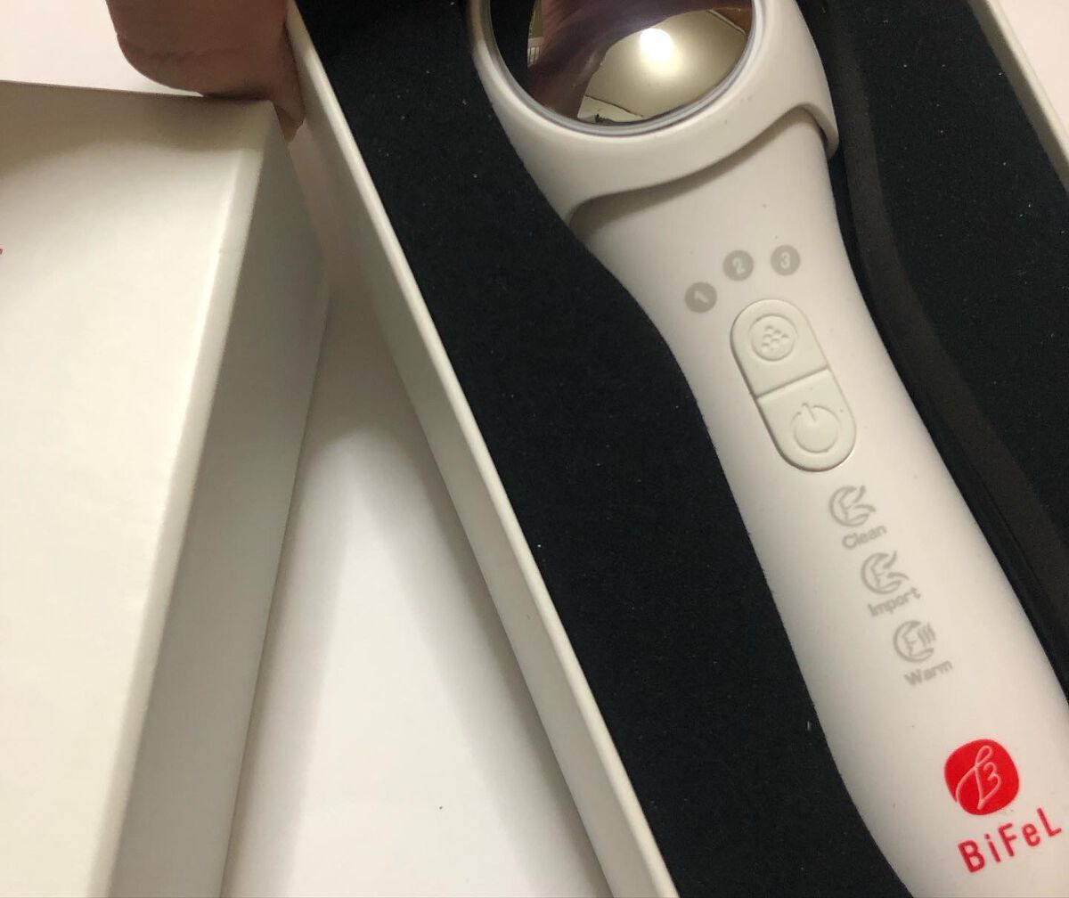 導入美顔器イオンブースター＆GFSマスク/bifel/美顔器・マッサージを使ったクチコミ（3枚目）