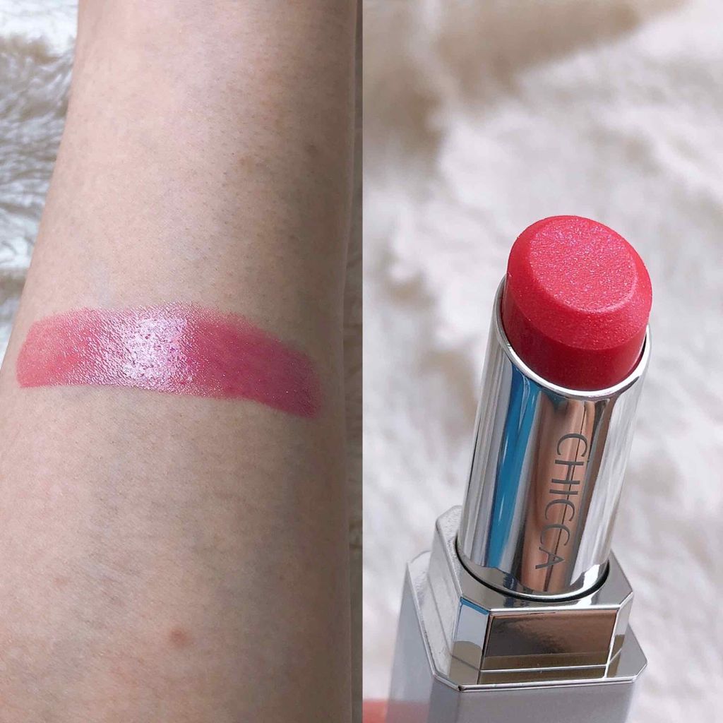 メスメリック リップスティック 42 フラワー/CHICCA/口紅を使ったクチコミ（2枚目）