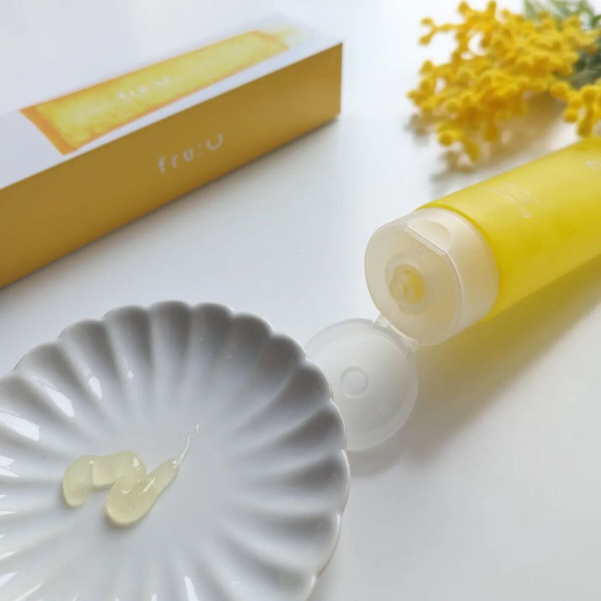 ビタミンスクラブクレンジング/Fru:C/クレンジングジェルを使ったクチコミ（2枚目）