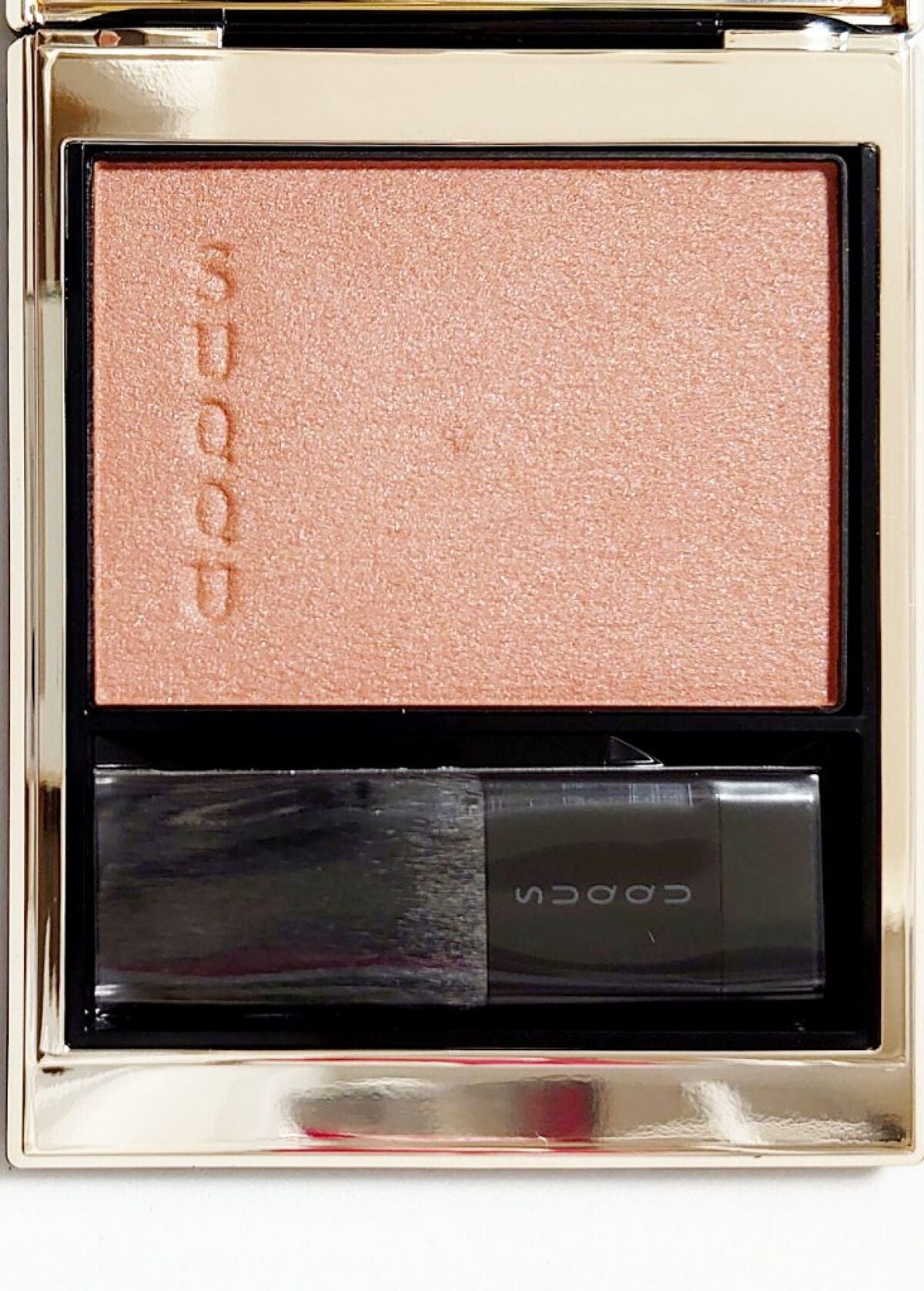 メルティング パウダー ブラッシュ/SUQQU/パウダーチークを使ったクチコミ(1枚目)