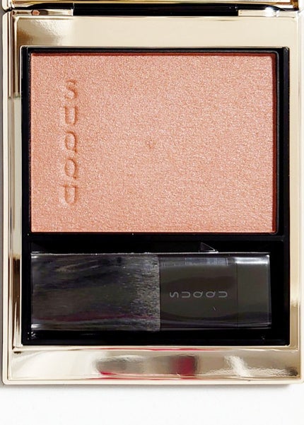 メルティング パウダー ブラッシュ/SUQQU/パウダーチークを使ったクチコミ(1枚目)