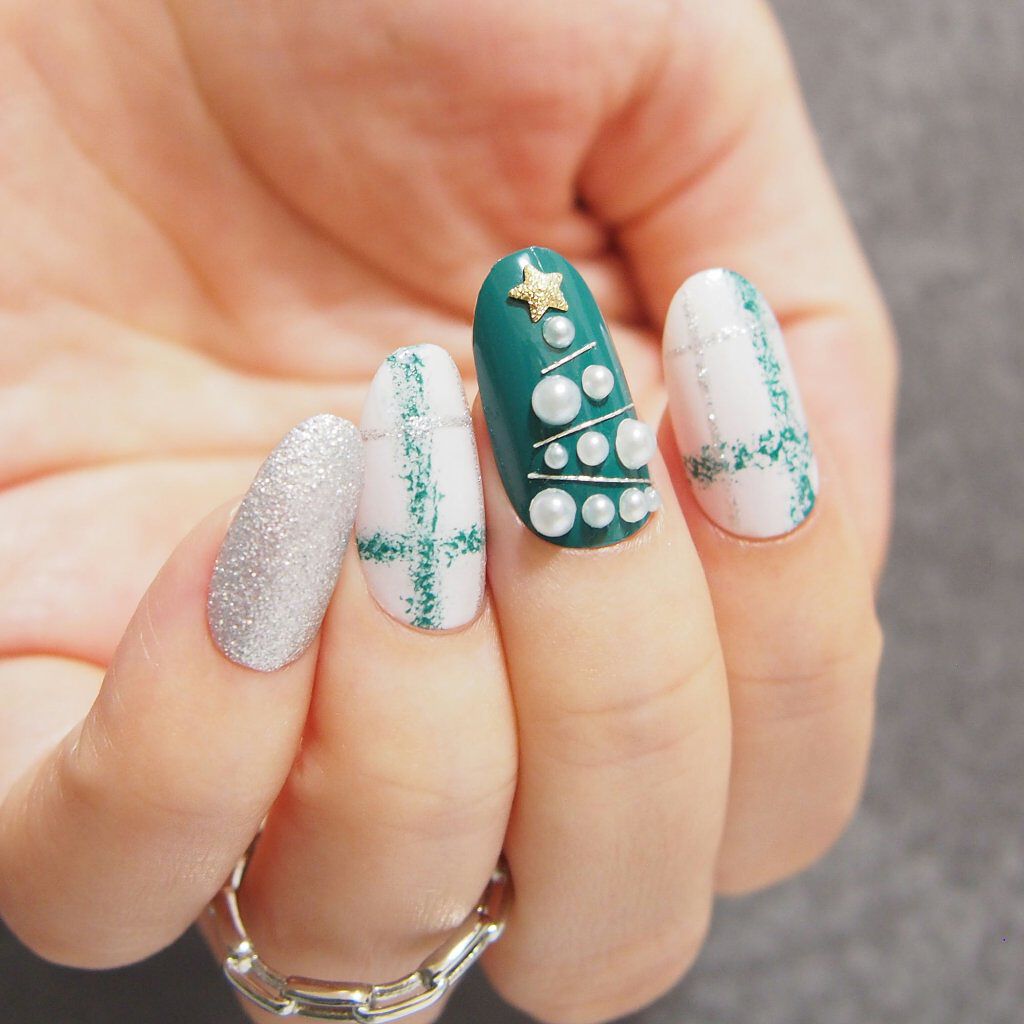 ネイルホリック Lagoon color GR716/ネイルホリック/マニキュアを使ったクチコミ（2枚目）