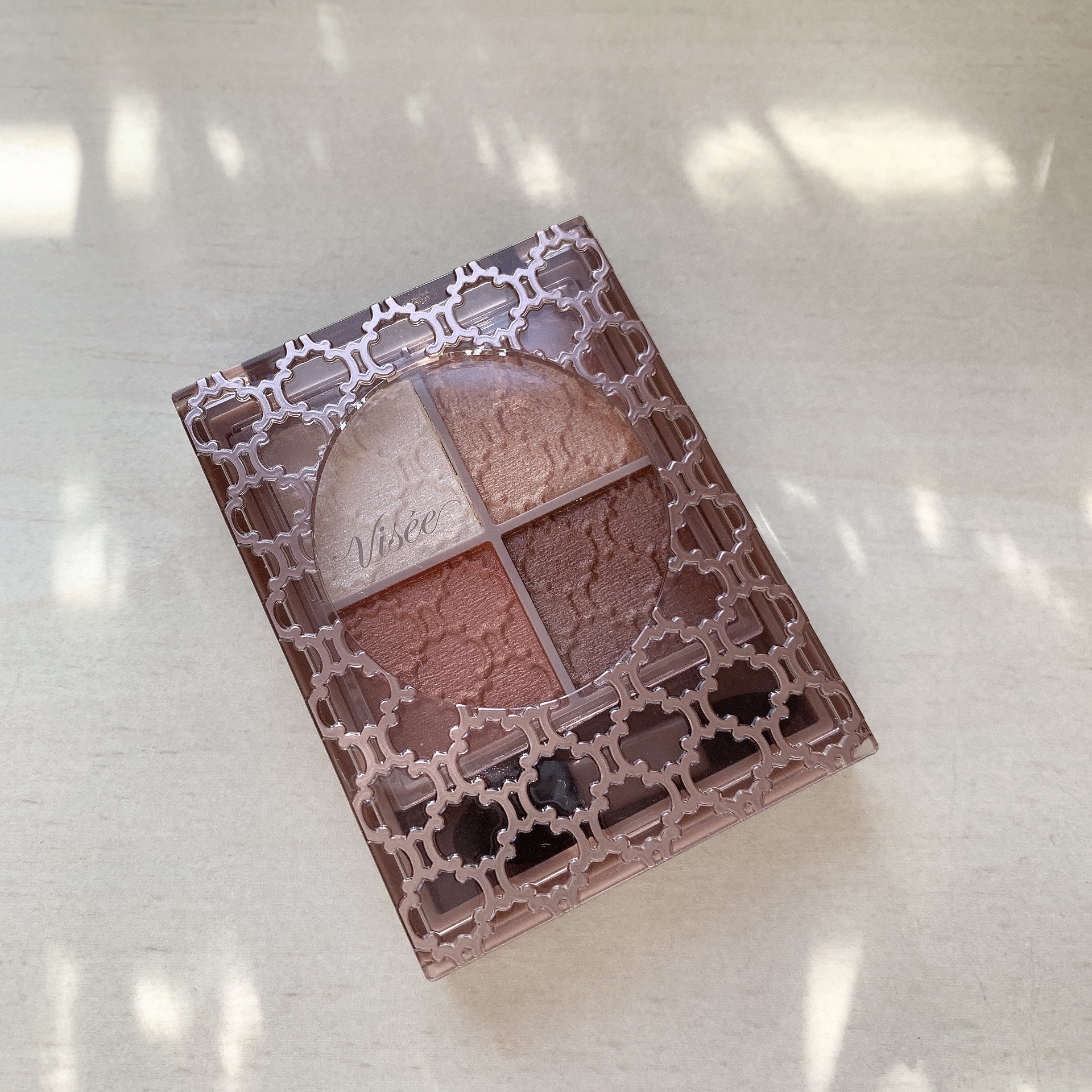 グロッシーリッチ アイズ N/Visée/アイシャドウパレットを使ったクチコミ（1枚目）