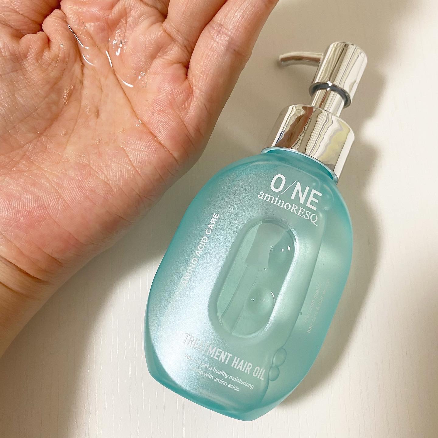 ワン アミノレスキュー トリートメントヘアオイル/アミノレスキュー/ヘアオイルを使ったクチコミ（2枚目）