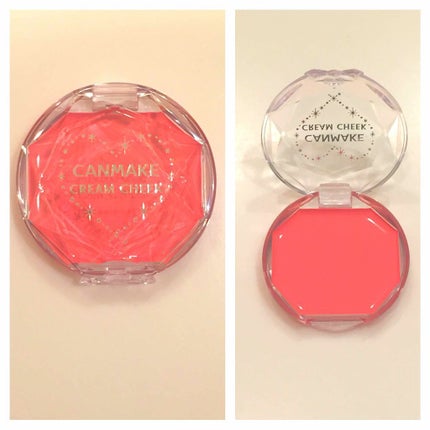 クリームチーク/キャンメイク/ジェル・クリームチークを使ったクチコミ(1枚目)