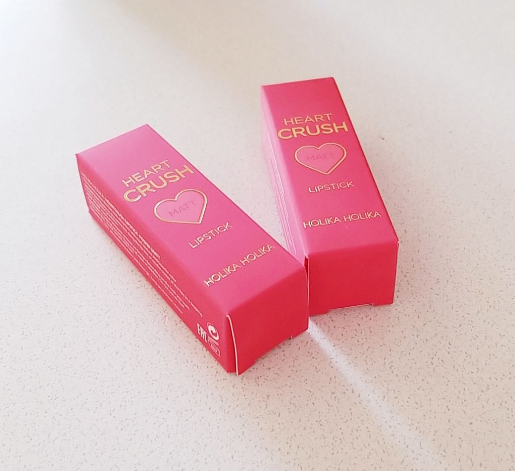 ハートクラッシュベルベット/HOLIKA HOLIKA/口紅を使ったクチコミ(1枚目)
