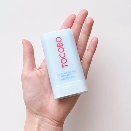 コットンソフトサンスティック/TOCOBO/日焼け止めスティックを使ったクチコミ(5枚目)