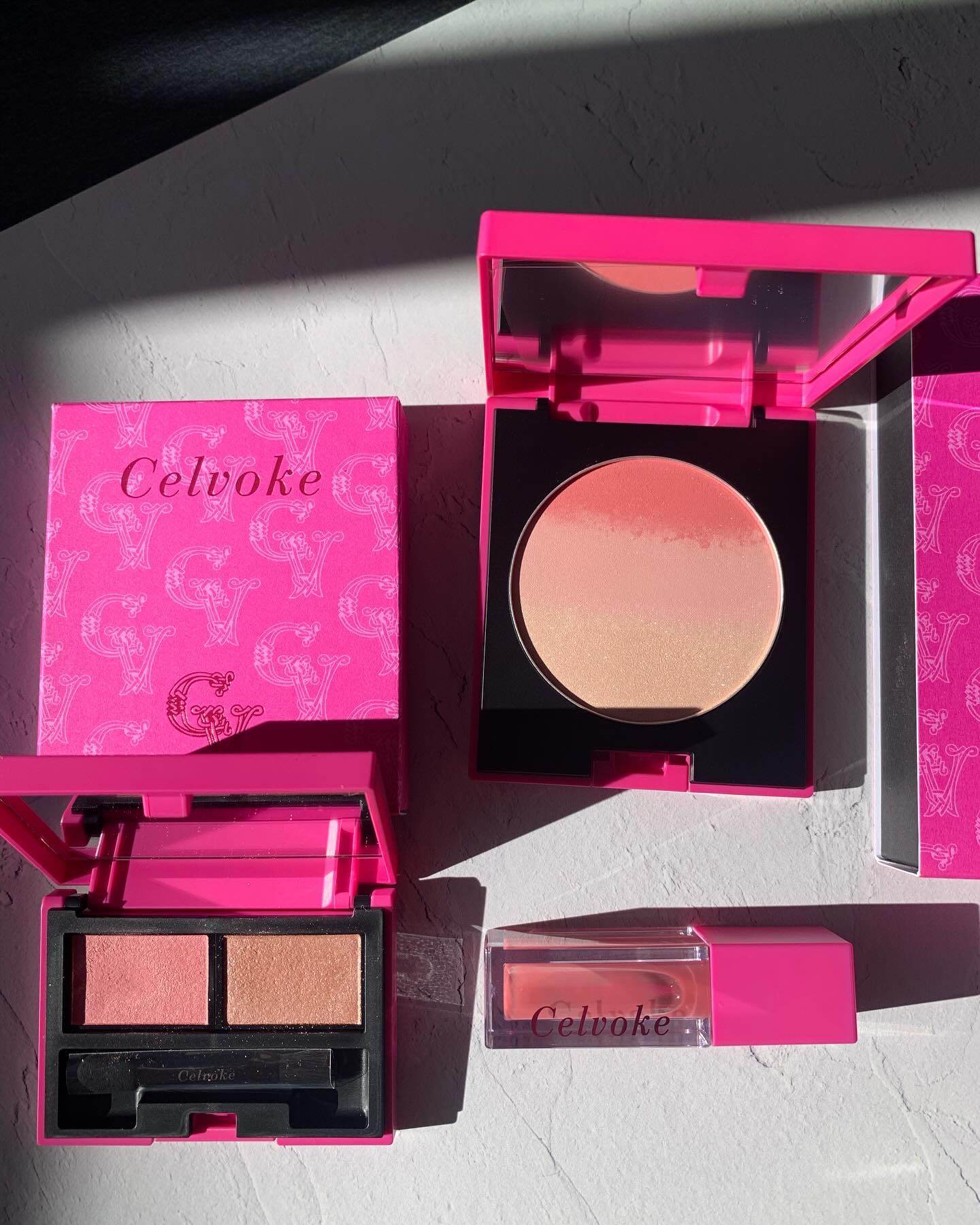 セルヴォーク ピンクアミュレット/Celvoke/メイクアップキットを使ったクチコミ（1枚目）