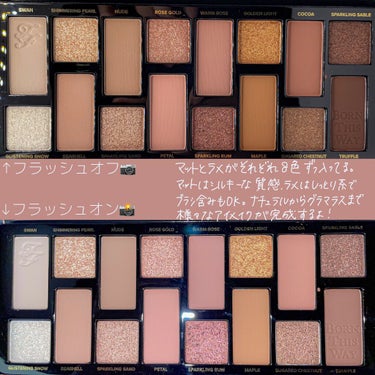 ボーン ディス ウェイ ザ ナチュラル ヌード アイシャドウ パレット/Too Faced/アイシャドウパレットを使ったクチコミ（3枚目）