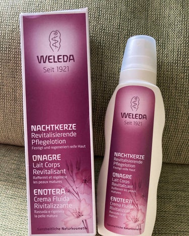 WELEDA イブニングプリムローズ ボディ ミルクのクチコミ「乾燥肌、全身用なので気になるところに。
長時間保湿♡してくれるし伸びも良いので使いやすか.....」（1枚目）