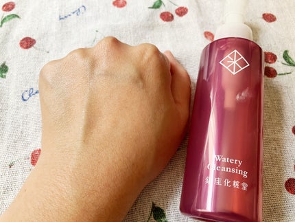 ウォータリークレンジング/銀座化粧堂/クレンジングウォーターを使ったクチコミ(5枚目)
