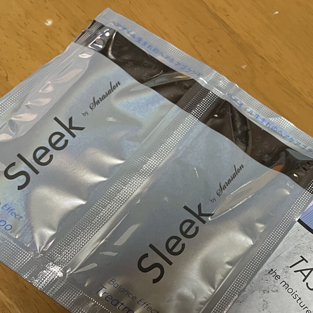 バランスエフェクトシャンプー／トリートメント/スリーク by サラサロン/市販シャンプーを使ったクチコミ（1枚目）