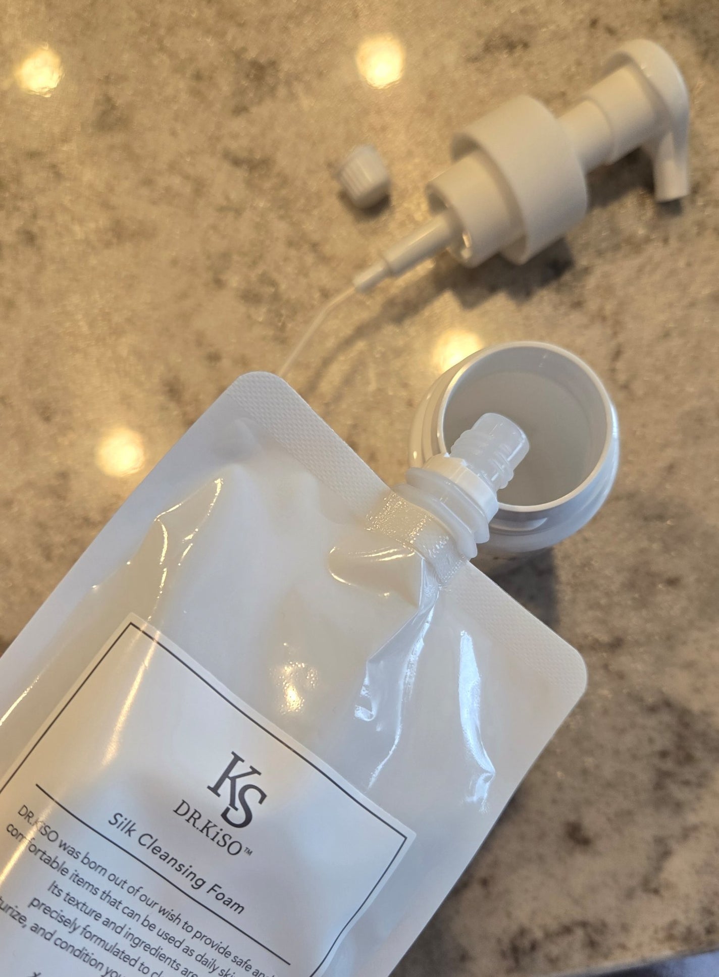 シルククレンジングフォーム/DR.KiSO™/泡洗顔を使ったクチコミ(2枚目)