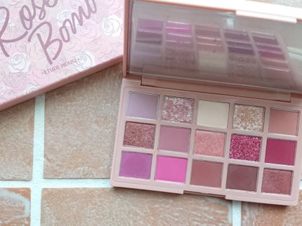 プレイカラーアイパレット ローズボム/ETUDE/アイシャドウパレットを使ったクチコミ(2枚目)